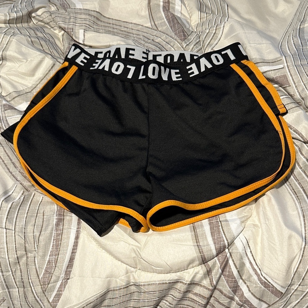 Black and Gold Women's Shorts